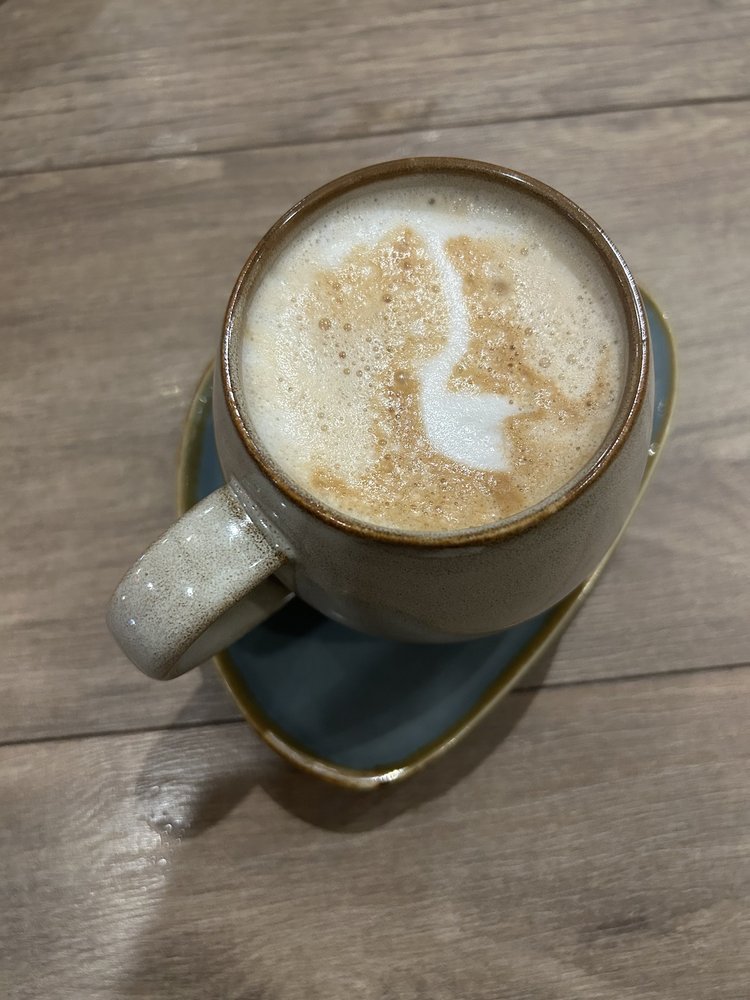 Beautifully crafted latte
